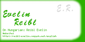 evelin reibl business card